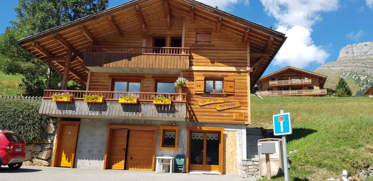 Appartement Cosy Face Aux Aravis Ле-Гран-Борнан Экстерьер фото