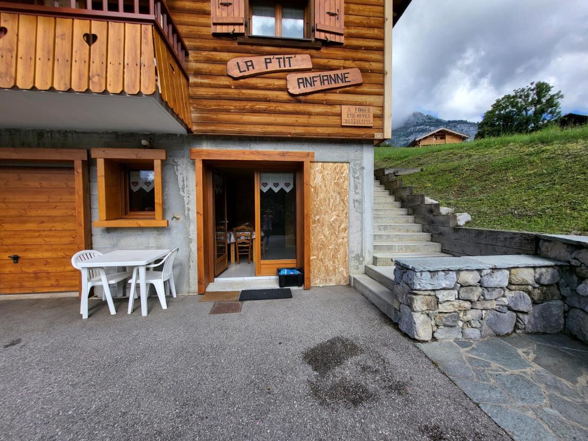 Appartement Cosy Face Aux Aravis Ле-Гран-Борнан Экстерьер фото
