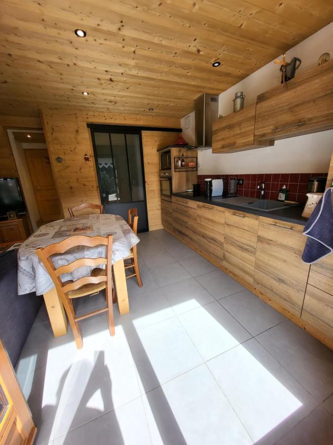 Appartement Cosy Face Aux Aravis Ле-Гран-Борнан Экстерьер фото