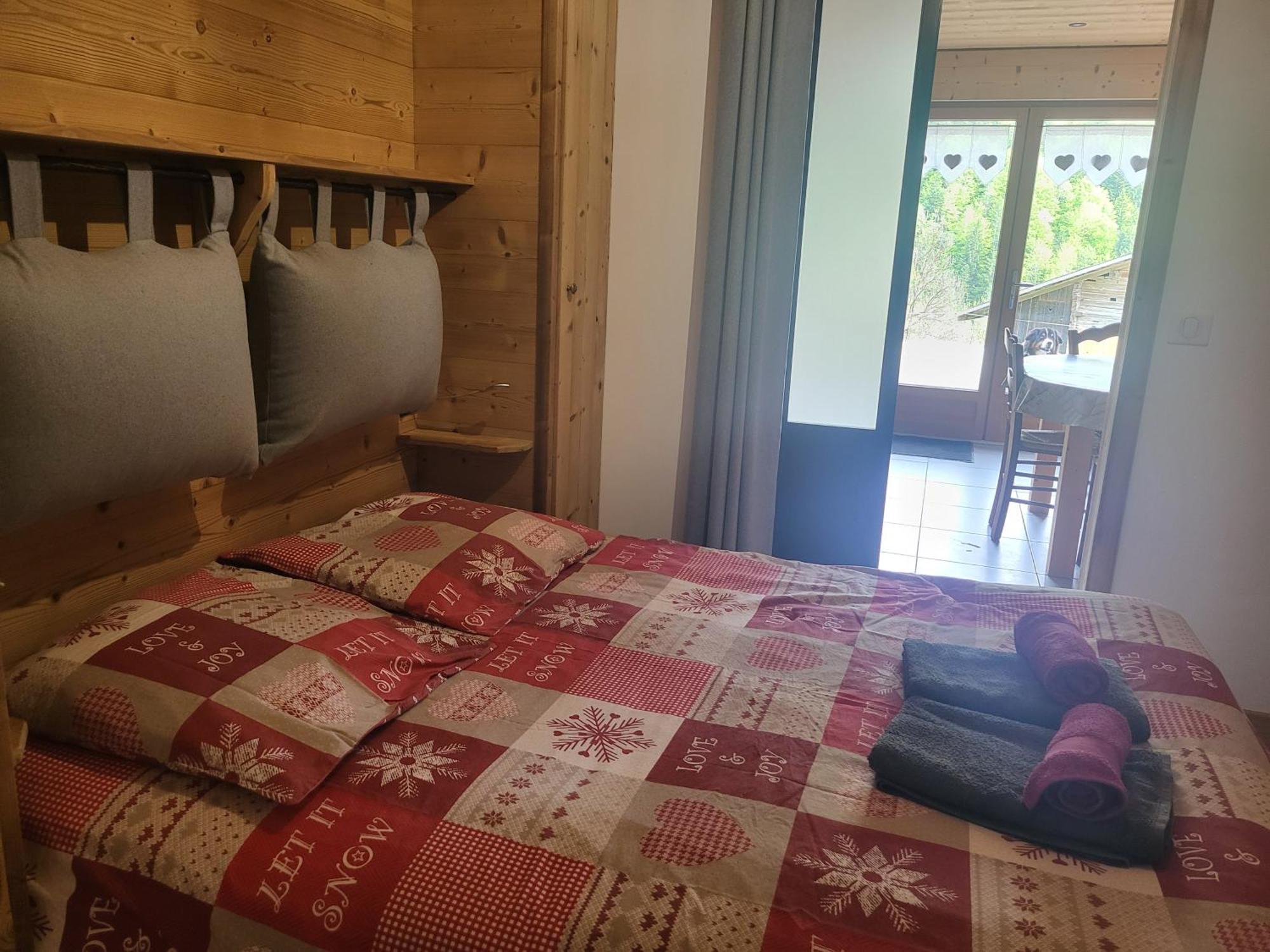 Appartement Cosy Face Aux Aravis Ле-Гран-Борнан Экстерьер фото